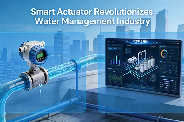 سمارٹ ایکچوایٹر پانی کے انتظام کی صنعت میں انقلاب برپا کرتا ہے۔